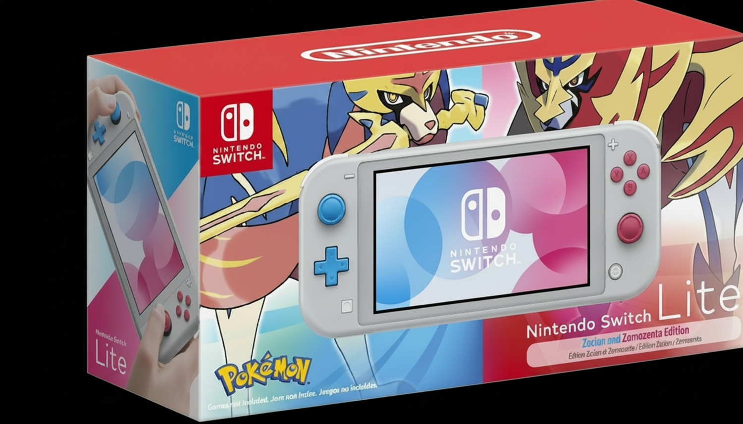 Nintendo Switch Lite Zacian y Zamazenta